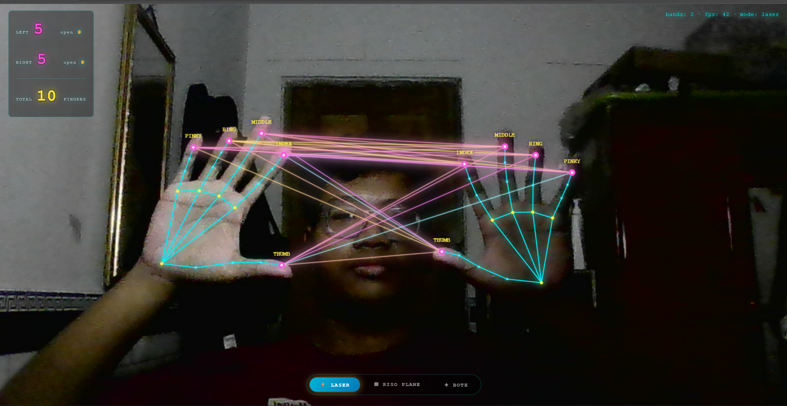 Hand Tracking with MediaPipe screenshot 1