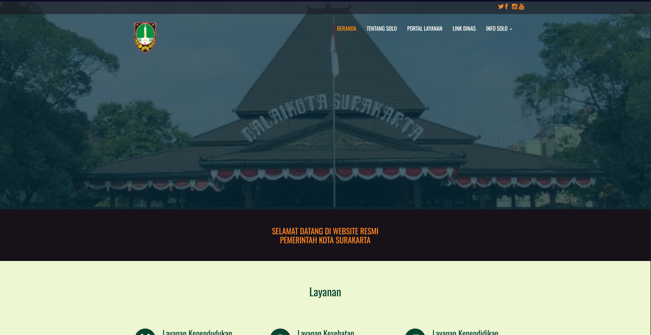 Surakarta Public Service Portal Clone screenshot 1